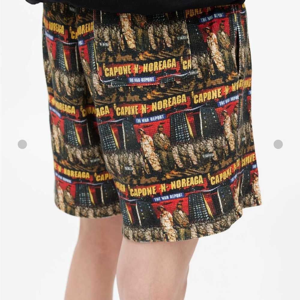 Supreme The War Report waffle shorts